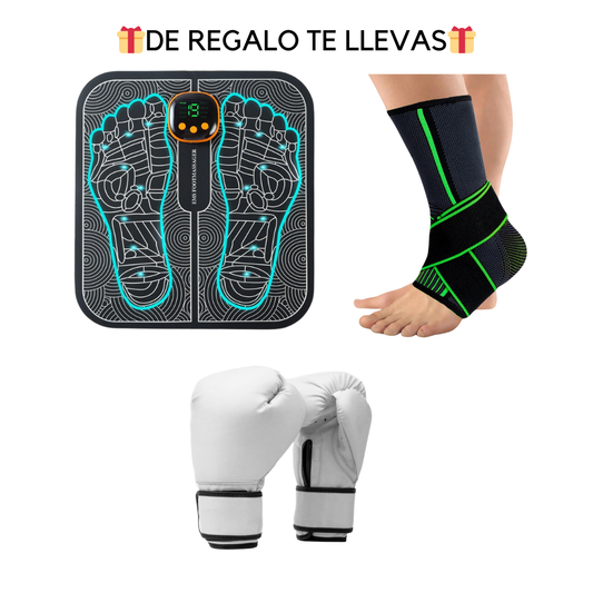 PACK REGALO - Guantes + Masajedor + Tobillera